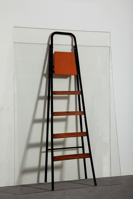 Michelangelo Pistoletto, ‘Double Ladder against the Wall (Scala doppia appoggiata al muro [Plexiglass])’, 1964