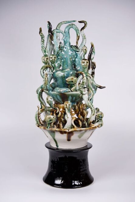 Geng Xue, ‘Three-Colored Spirit Pagoda with Base’, 2023
