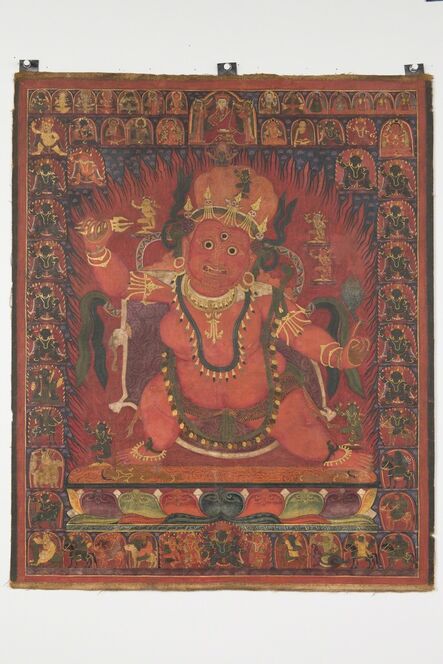 ‘ 	 Guru Dragpo, a wrathful form of Padmasambhava’, 15th century