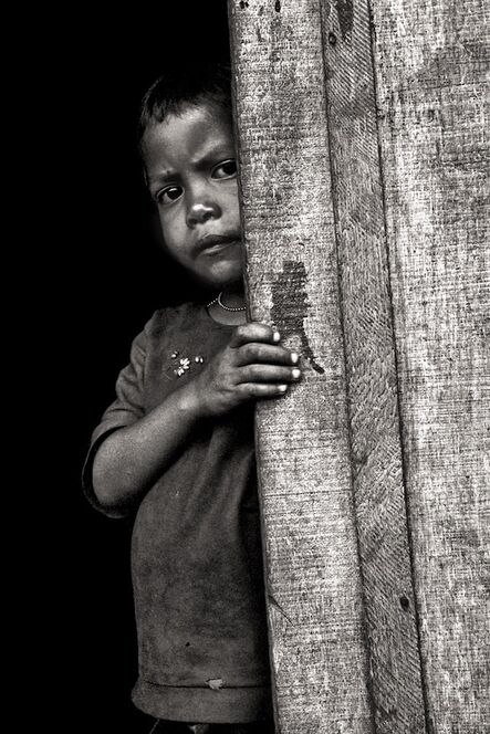 Kenneth Hoffman, ‘Montagnard Boy Resettlement Camp Near Pleiku 1969’