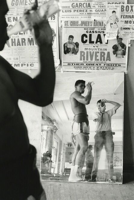Marvin E. Newman, ‘Cassius Clay (Muhammad Ali) and Marvin Newman, 5th Street Gym, Miami’, 1963