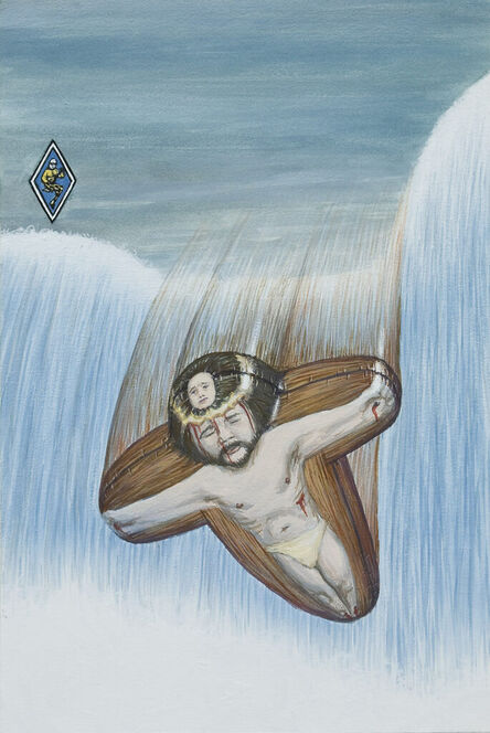 Jim Shaw, ‘Dream Object: Paperback Cover (Jesus)’, 2008