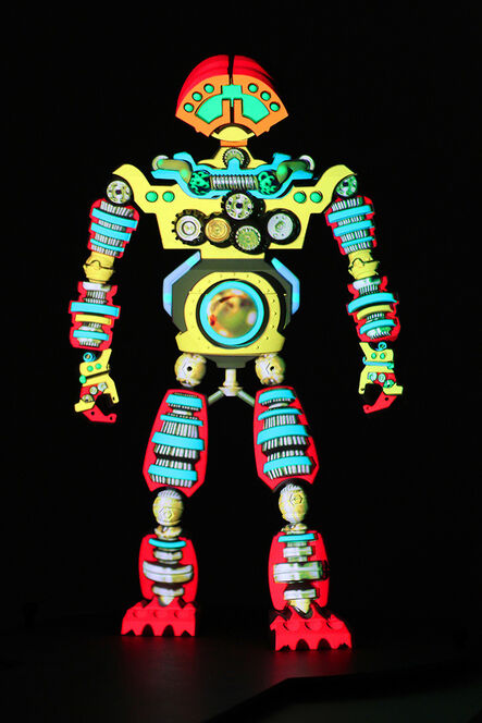 Peter Sarkisian, ‘VideoMorphic Figure (Robot 6 v 2)’, 2013