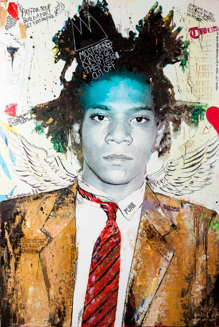 Luciana Caporaso, ‘True Bromance - Basquiat Print’, 2021