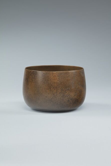 Shibata Zeshin, ‘Waste-water bowl with simulated bronze surface’, ca. 1870