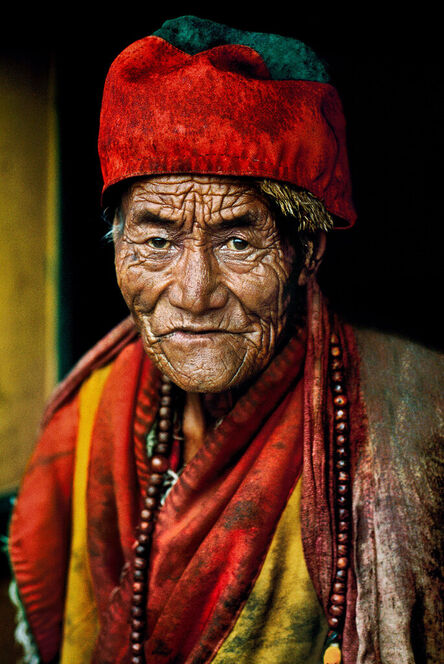 Steve McCurry, ‘Monk at the Jokhang Temple, Lhasa, Tibet’, 2000