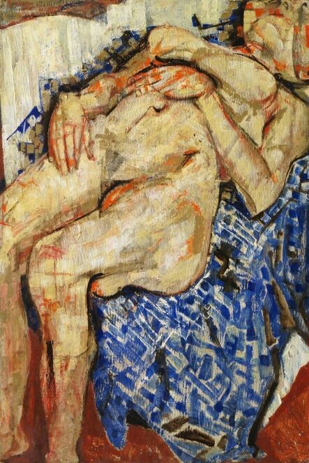 Fausto Pirandello, ‘Nudo Lunatico, 1954’