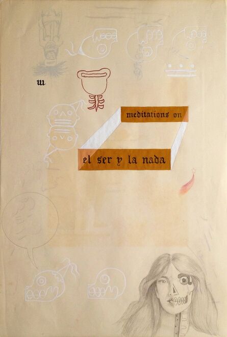 Enrique Chagoya, ‘Ghostly Meditations (meditations on el ser y la nada)’, 2012