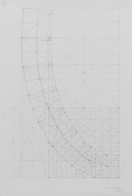 Mark Reynolds, ‘Square Series: Curvature of a Harmonic Progression, 8.19.16’, 2016