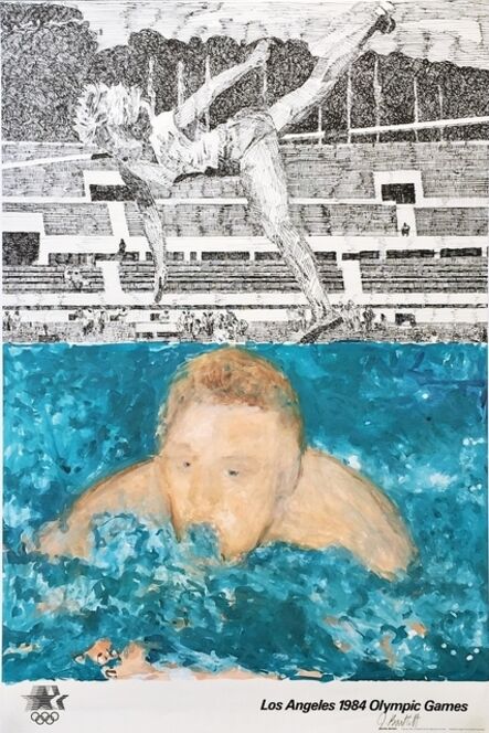 Jennifer Losch Bartlett, ‘Los Angeles 1984 Olympic Games (Hand Signed Limited Edition Poster’, 1982