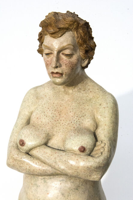 Joe Fafard, ‘Great Expectations - nude, female, figurative, detailed, sculpture’, 1989