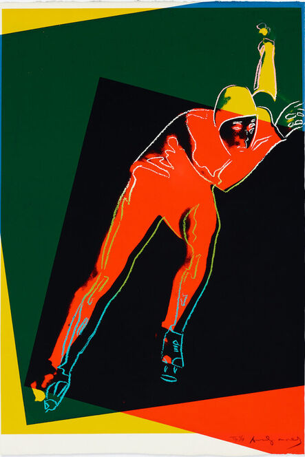 Andy Warhol, ‘Speed Skater (Trial Proof)’, 1983