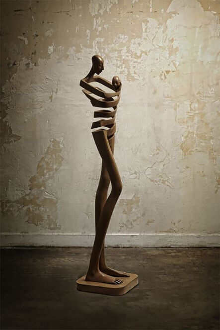 Isabel Miramontes, ‘"Corazon" -  Bronze, Emotion, Sensation, Balance, Creativity, Elegance, Mother, Child’, 2014