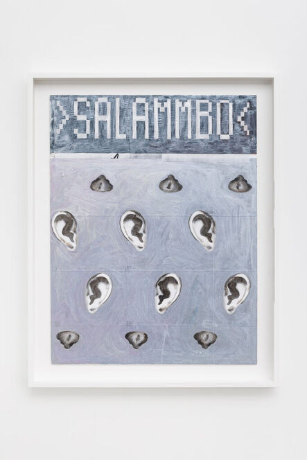 Franz West, ‘Plakatentwurf (Salammbo)’, 2001
