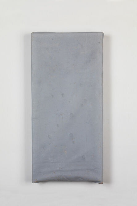 Steve Riedell, ‘Folded-Over Painting (Gray)’, 2012