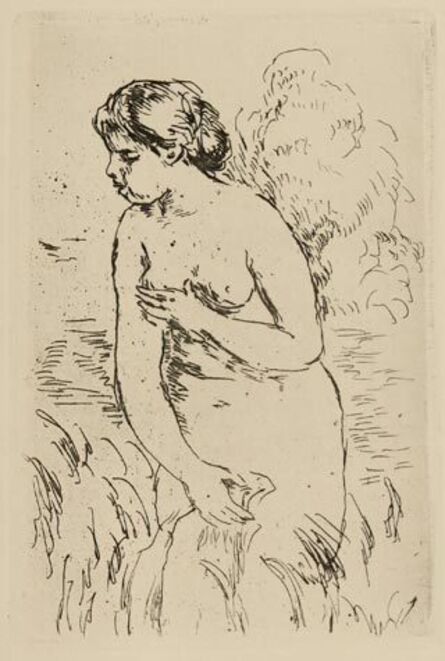 Pierre-Auguste Renoir, ‘Baigneuse debout à mi-jambes’, 1910