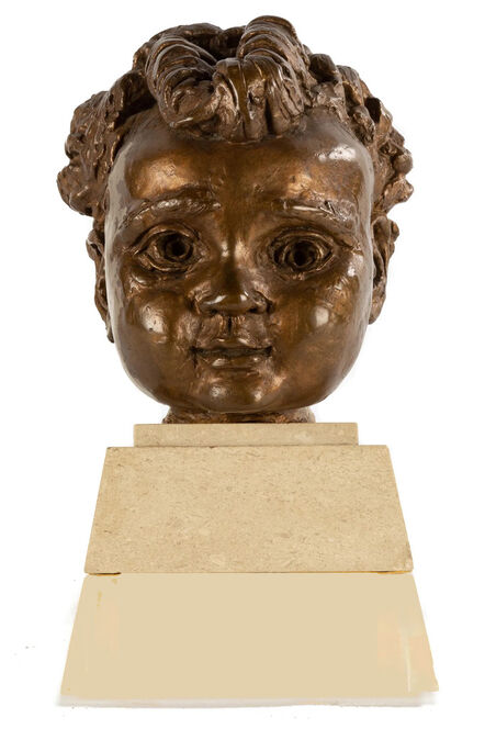 Jacob Epstein, ‘Second Portrait of Annabel Freud (With curls), 1953’, 1953