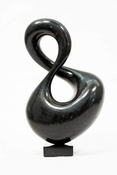 Jeremy Guy, ‘Event 3/50 - dark, smooth, polished, abstract, black granite sculpture’, 2023