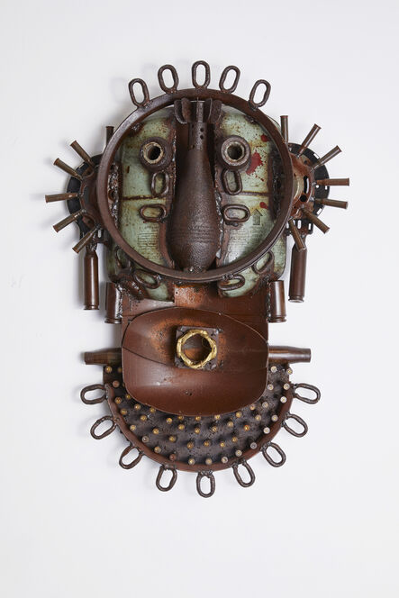 Gonçalo Mabunda, ‘The Guardian of the Forest (wall mask)’, 2019