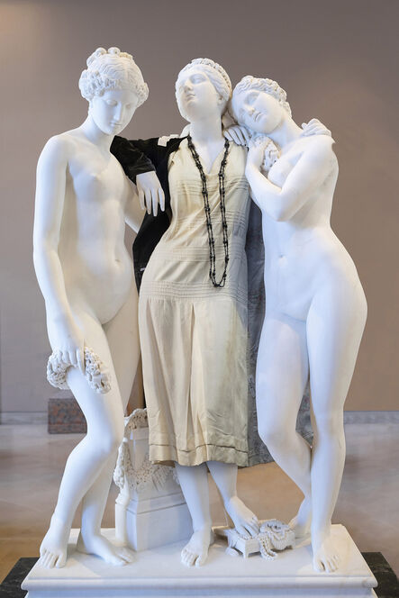 Léo Caillard, ‘Hipsters in Stone (The Three Graces)’, 2017