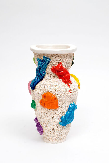 Glenn Barkley, ‘Poxed Ozzies Vase’, 2022