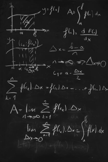 Sergen Şehitoğlu, ‘Calculus: Riemann sum & Integral’, 2020