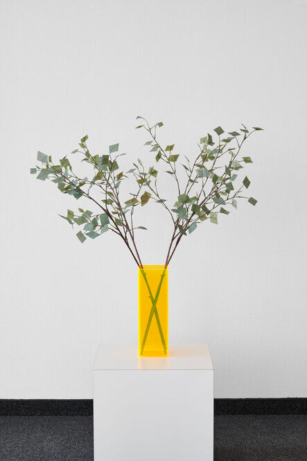 Jane Benson, ‘Faux Faux (Florescent Orange Yellow II)’, 2022