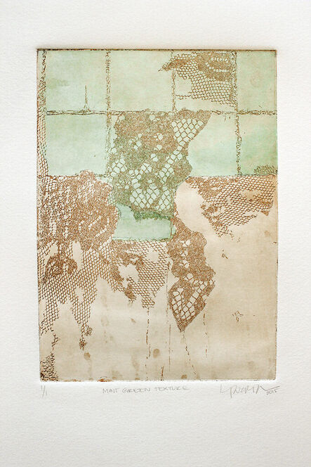 Lina Puerta, ‘Mint Green Tiled Texture’, 2015