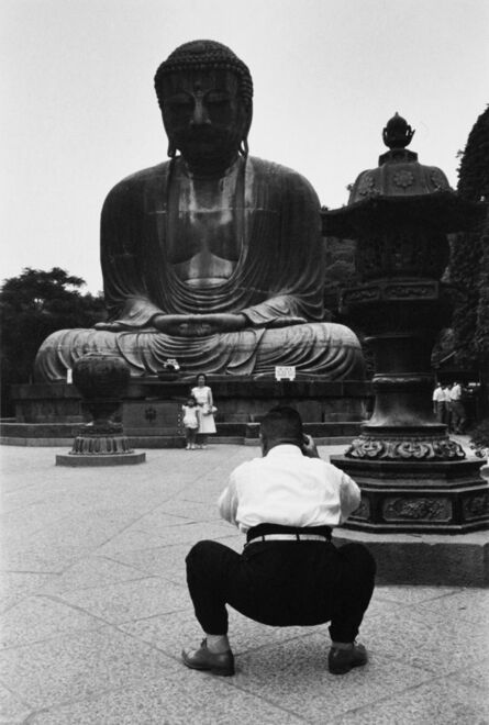 Marc Riboud, ‘Le Buddha et le Photographe, Japon’, 1958