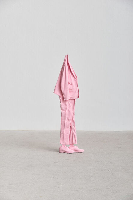 Erwin Wurm, ‘Waiting Pink Small (Substitutes)’, 2024