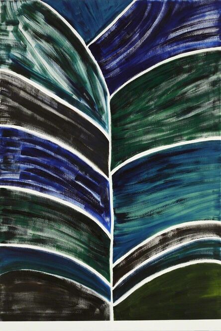 Benjamin Butler, ‘Dark Tree (Blue, Green, Brown)’, 2010