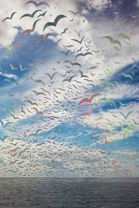 Sarah Anne Johnson, ‘Blue Sky and Birds’, 2017