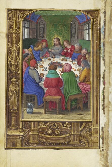 Simon Bening, ‘The Last Supper’, 1525-1530