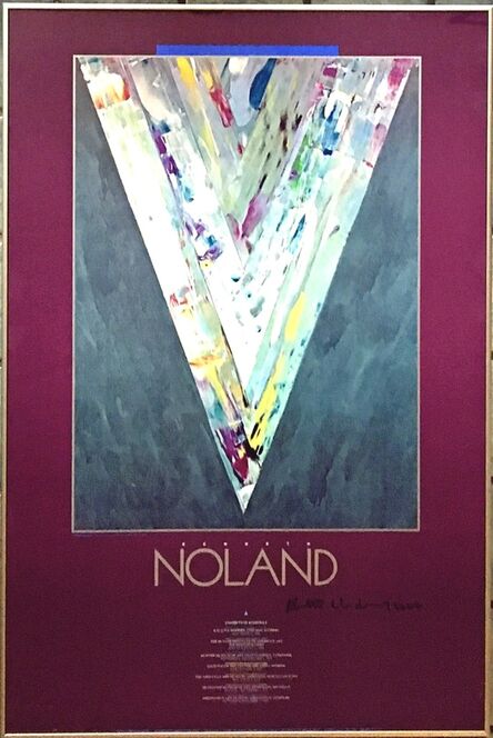 Kenneth Noland, ‘NOLAND (Hand Signed)’, 1986