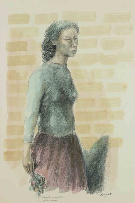 Domenico Purificato, ‘Female Figure’, 1970s