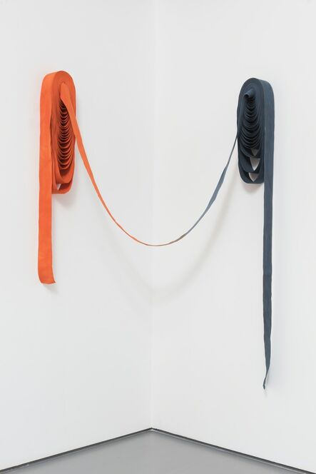 Ulla von Brandenburg, ‘Orange trifft Blau [Orange meets blue]’, 2015
