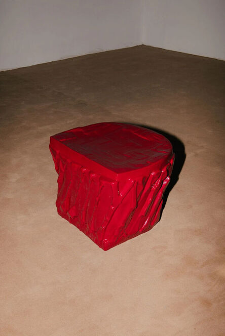 Mario García Torres, ‘A red cast of the space under my chair’, n.d