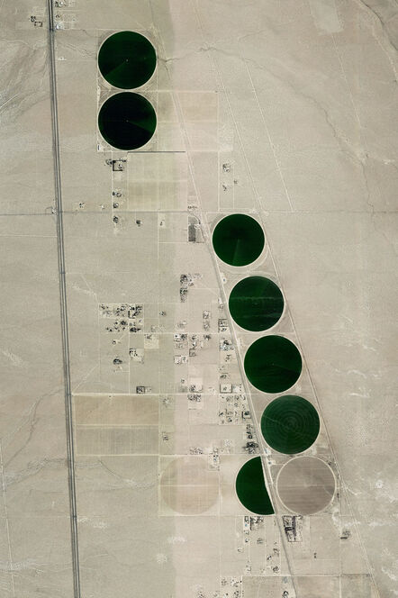 Sergen Şehitoğlu, ‘Circular Field #3, Mojave Desert Series’, 2018