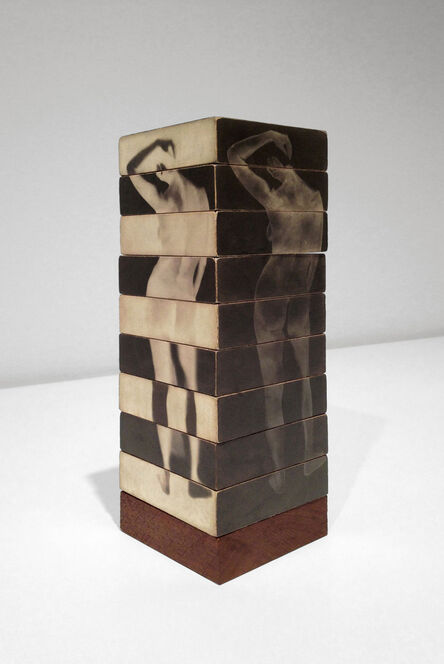 Robert Heinecken, ‘Fractured Figure Sections/Beach (Multiple Solution Puzzle)’, 1967