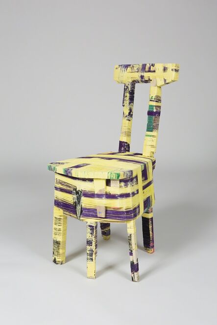 Anton Alvarez, ‘The Thread Wrapping Machine Chair 090415’, 2015