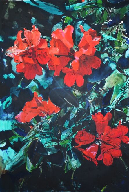 Martin Galle, ‘Spring (Green Red)’, 2017