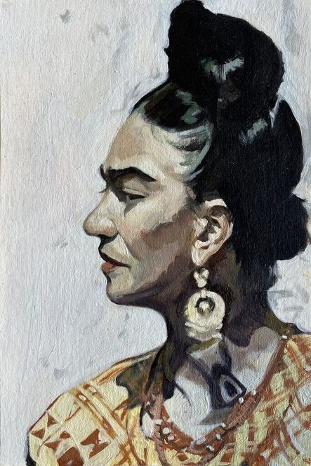 Ingrid Capozzoli Flinn, ‘Mujer in Yellow & White’, 2023