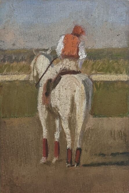 Adrian Nivola, ‘Horse and Jockey Late Afternoon’, 2020