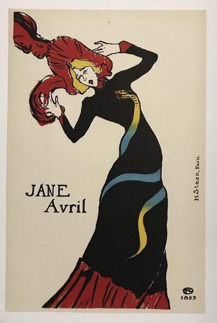 Henri de Toulouse-Lautrec, ‘Jane Avril ’, ca. 1950
