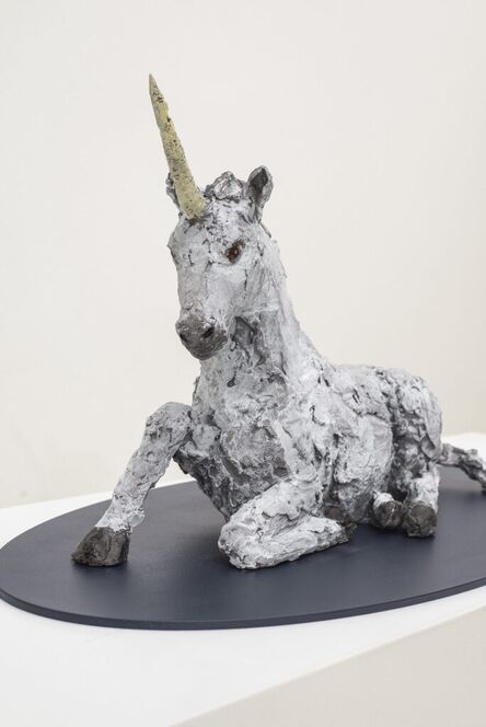 Stephan Balkenhol, ‘Einhorn (Unicorn)’, 2020