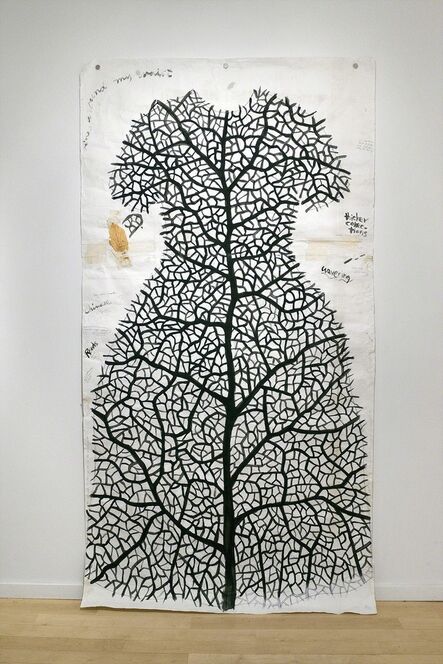 Barb Hunt, ‘Study for Leaf Dress’, 1994