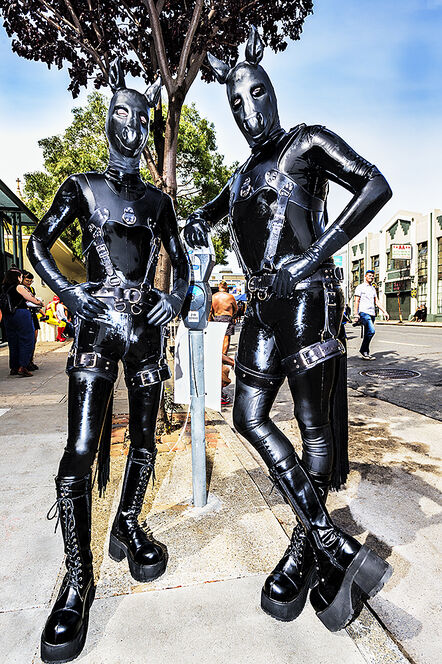 Mitchell Funk, ‘San Francisco , Folsom Street Fair.   BDSM  Leather Event #3’, 2015