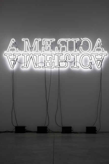 Glenn Ligon, ‘Double America’, 2012