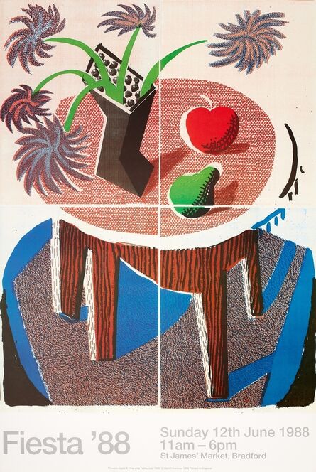 David Hockney, ‘Fiesta (Baggott 178)’, 1988