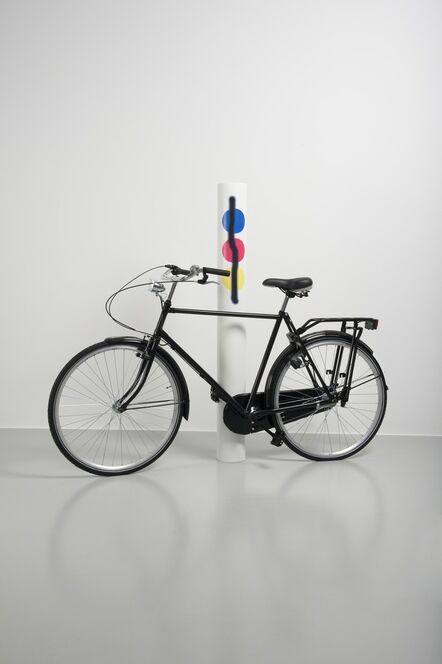 Mathieu Mercier, ‘Untitled (Bike/primary aerosol)’, 2012